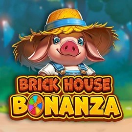 Brick House Bonanza online game logo by Pragmatic Play on hercules-casino.pl