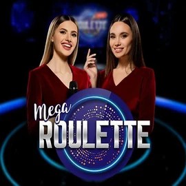 Mega Roulette slot visual from Pragmatic Play available on hercules-casino.pl