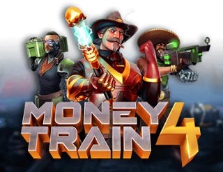 Slots logo of Money Train 4 from Relax Gaming at Hercules Casino